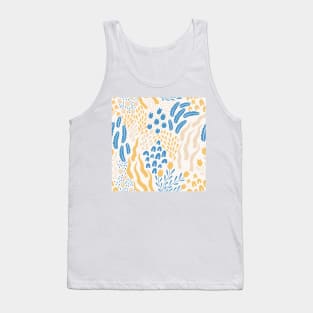 Flowery Abstracts Tank Top